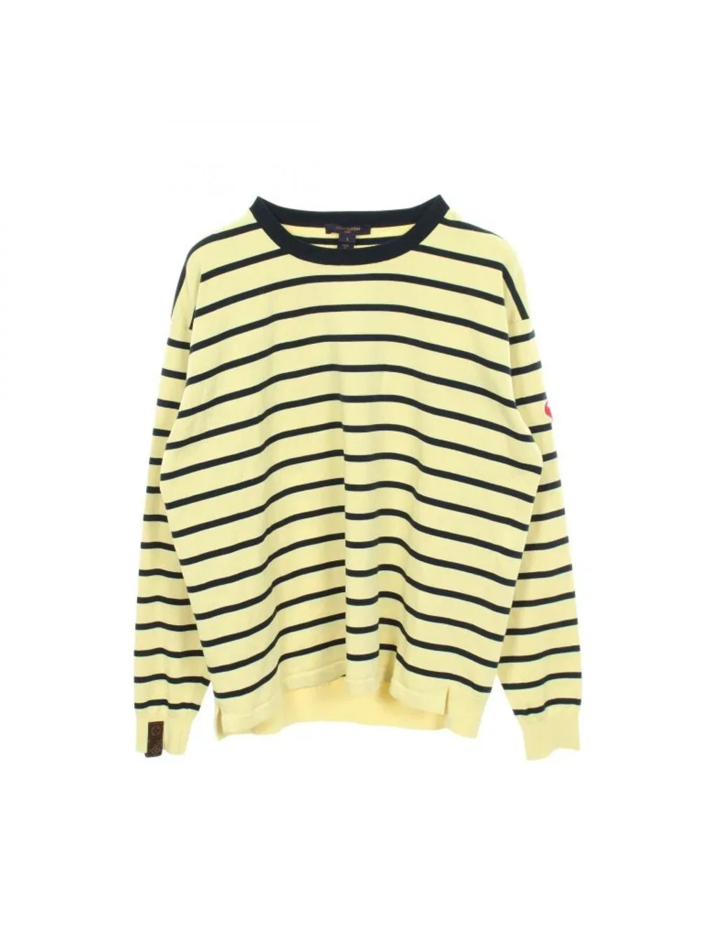 Louis Vuitton Top Border Long Sleeve Ad2 Silk Top